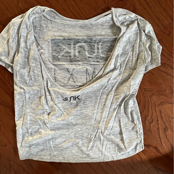 Junk open back crop tshirt - Picture 2 of 3